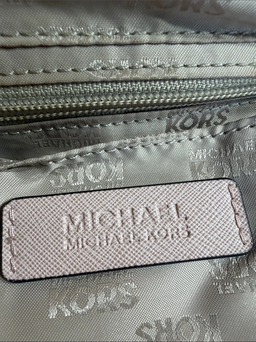 Michael Michael Kors 2010s Classic Callie Ballet Pink Leather Satchel Crossbody